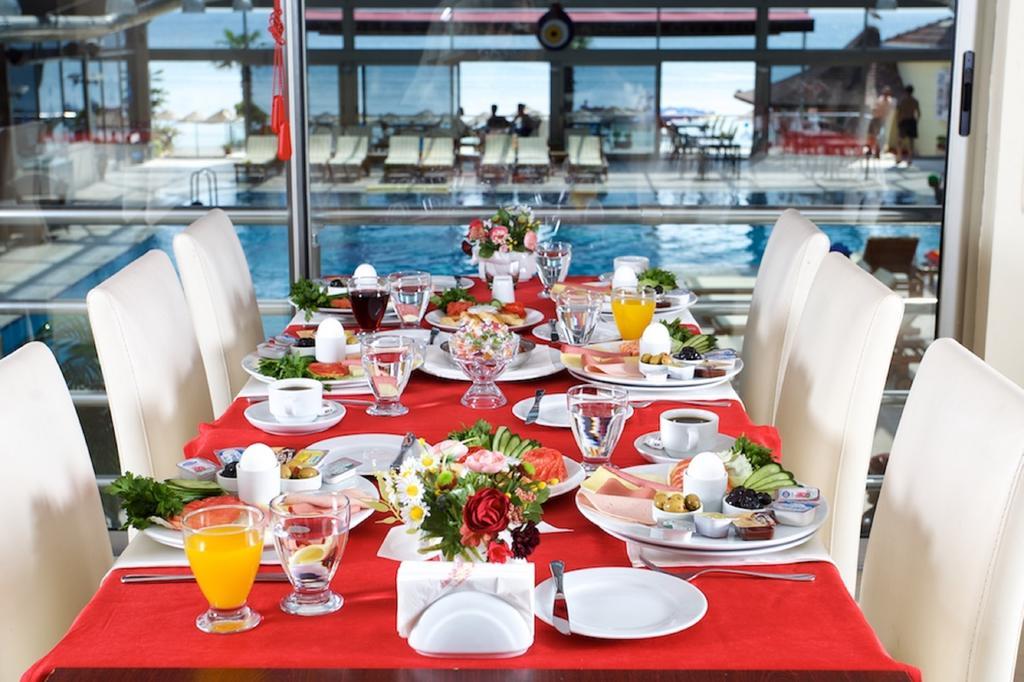 Anzer Beach Hotel คุมบัวร์กาซ ภายนอก รูปภาพ