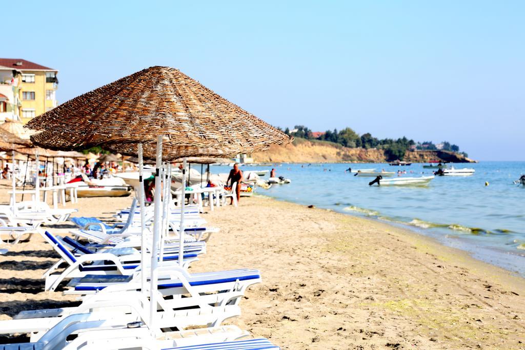 Anzer Beach Hotel คุมบัวร์กาซ ภายนอก รูปภาพ